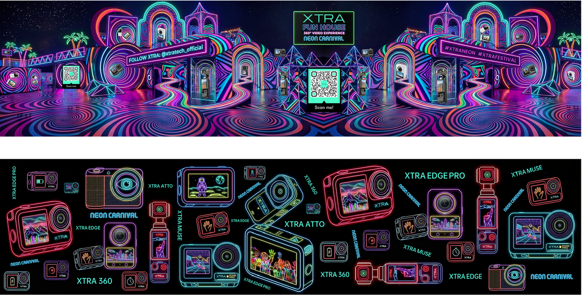 XTRA camera - XTRA Joins Neon Carnival to Strengthen Its Connection With Y