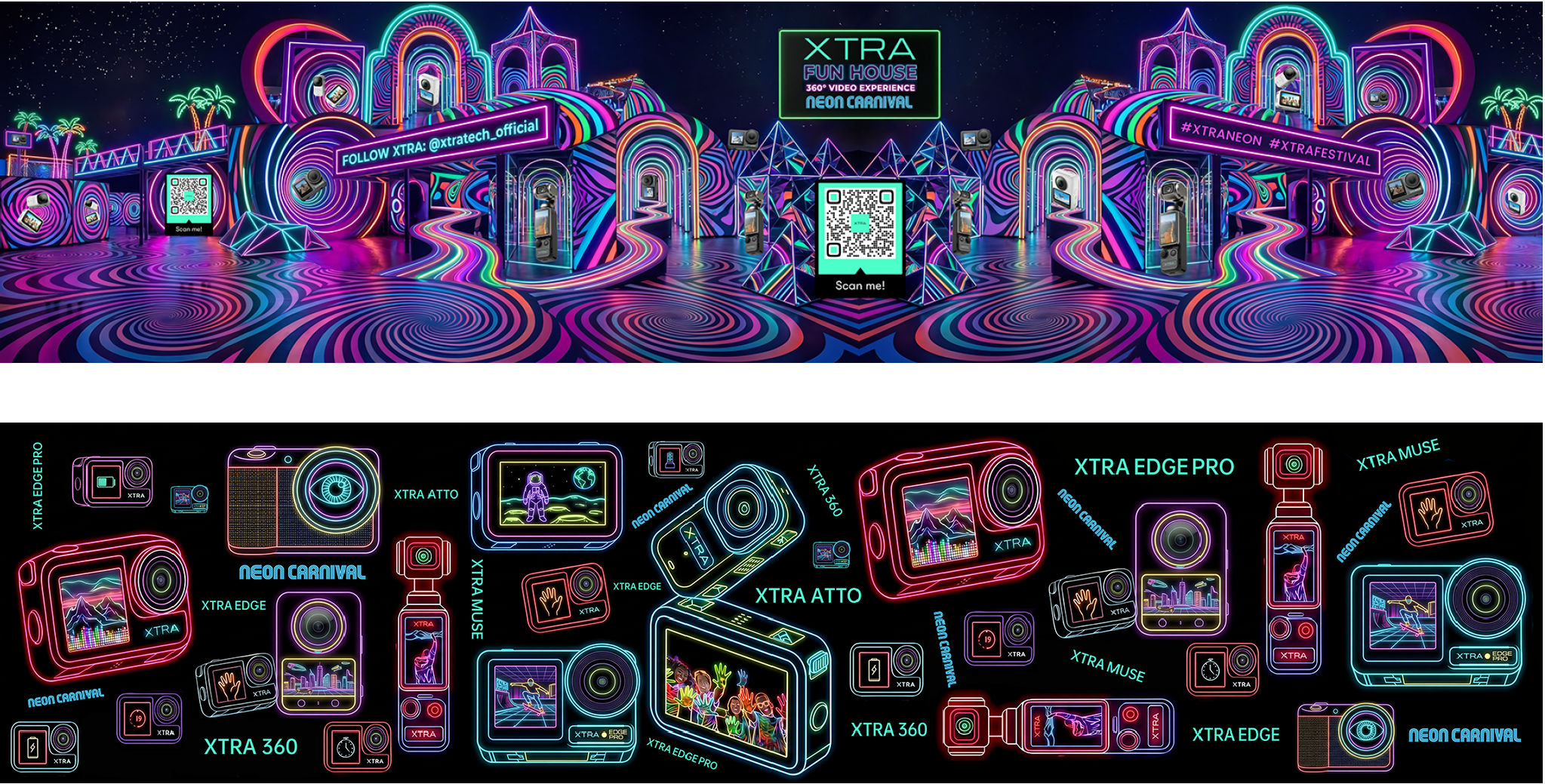 XTRA Joins Neon Carnival to Strengthen Its Connection With Young U.S. Consumers