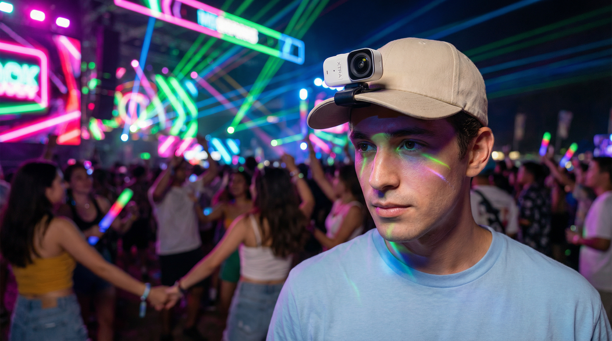 XTRA Atto camera - XTRA ATTO at Neon Carnival: A Small Camera for Big Festival