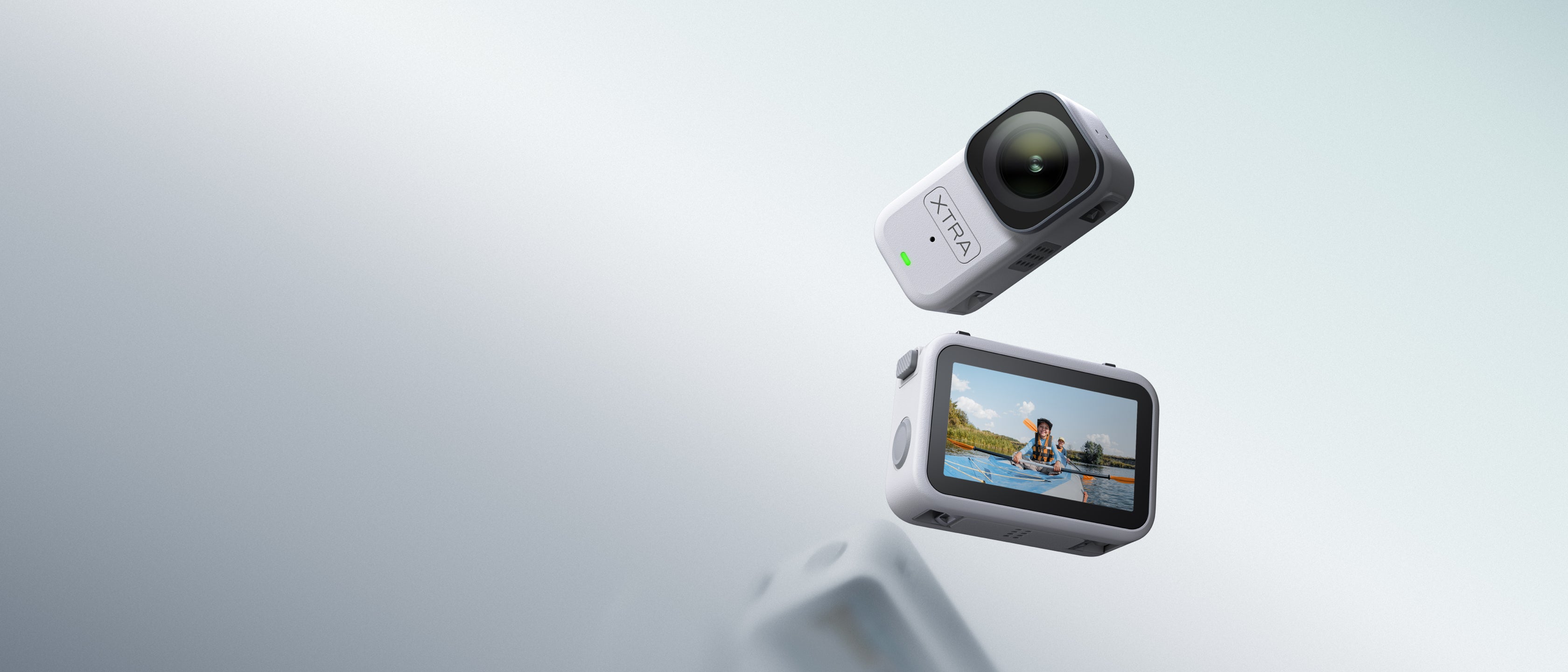 XTRA Atto wearable 4K camera homepage hero