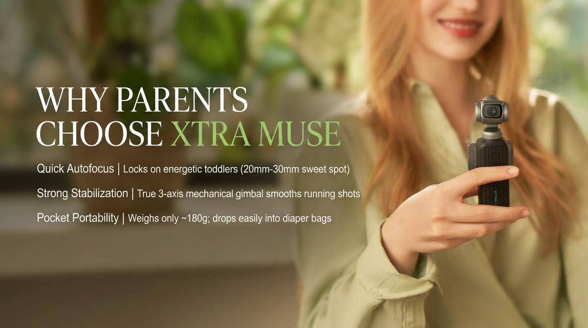 Top Vlogging Camera Picks for Parents: Why the XTRA MUSE Wins
