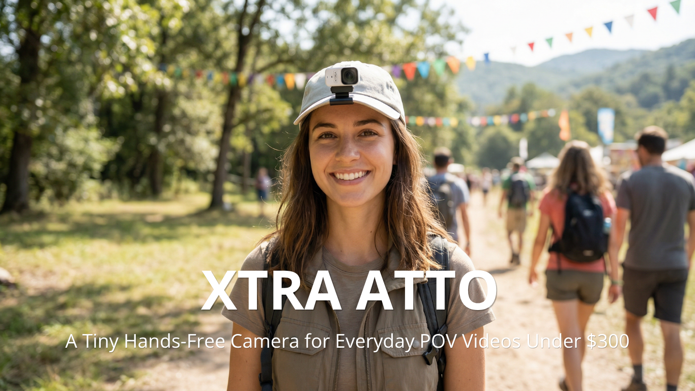 XTRA camera - Best Compact Camera for Dance, Festivals, and Movement Creat