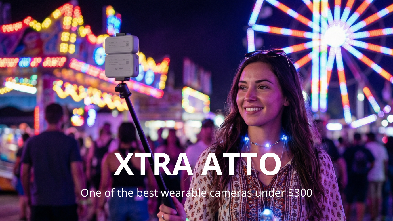 XTRA Atto camera - What to Pack for Neon Carnival: Why XTRA ATTO Belongs on You