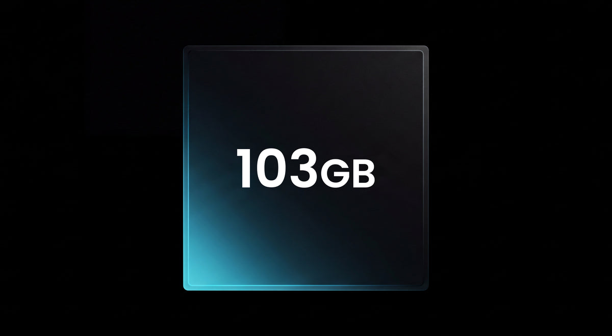 103GB Internal Storage