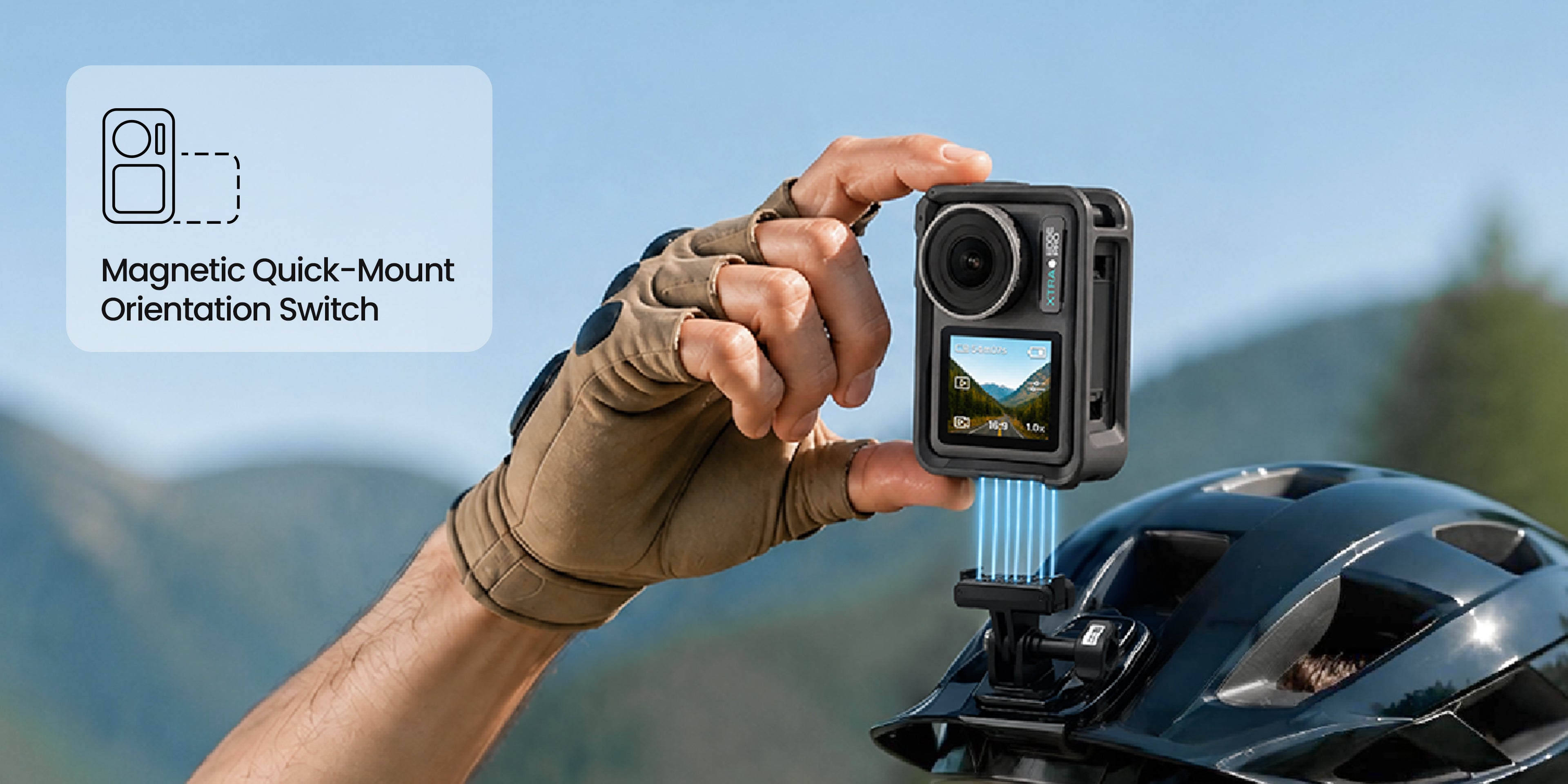 Magnetic Quick Mount & Vertical Shooting