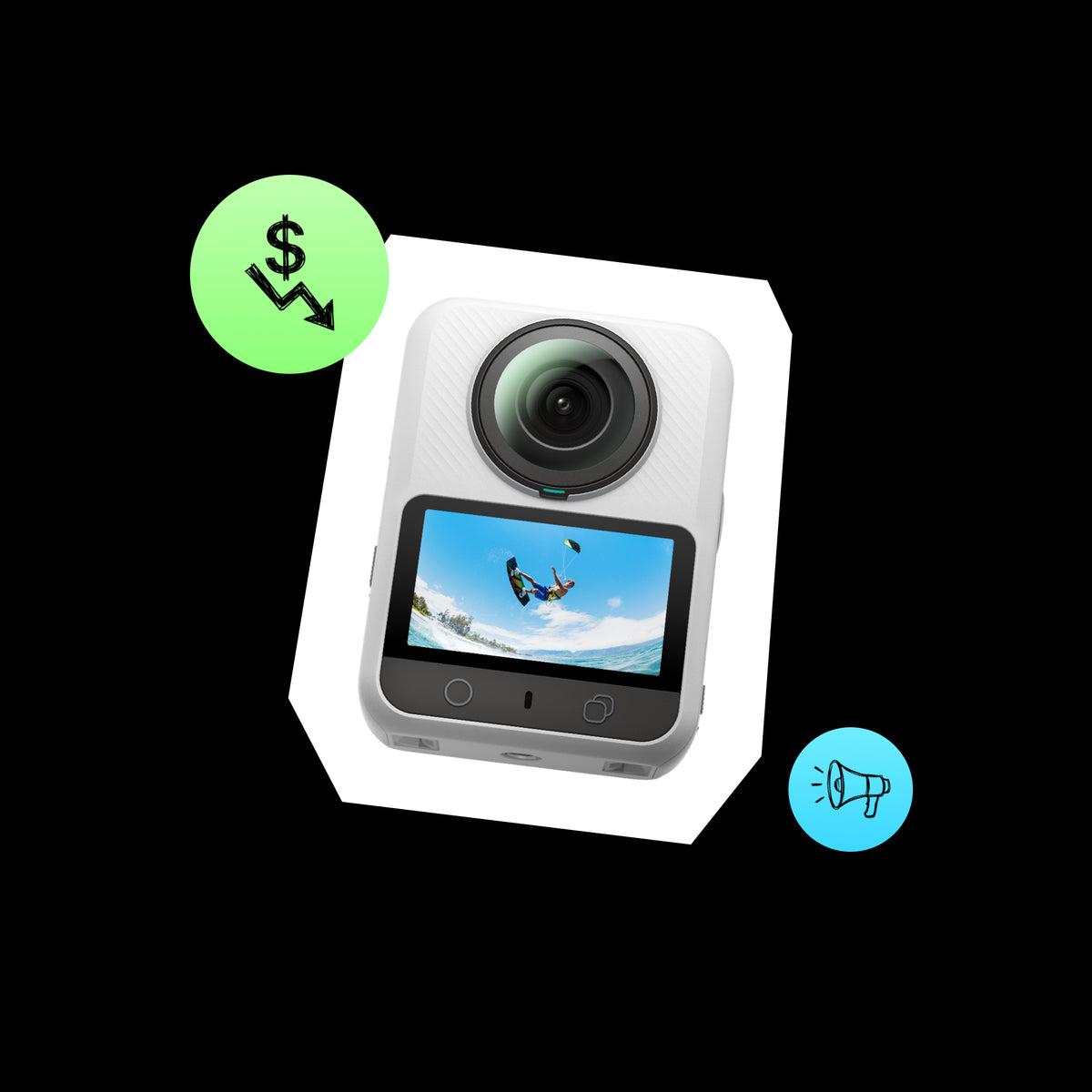 XTRA 360 camera product view