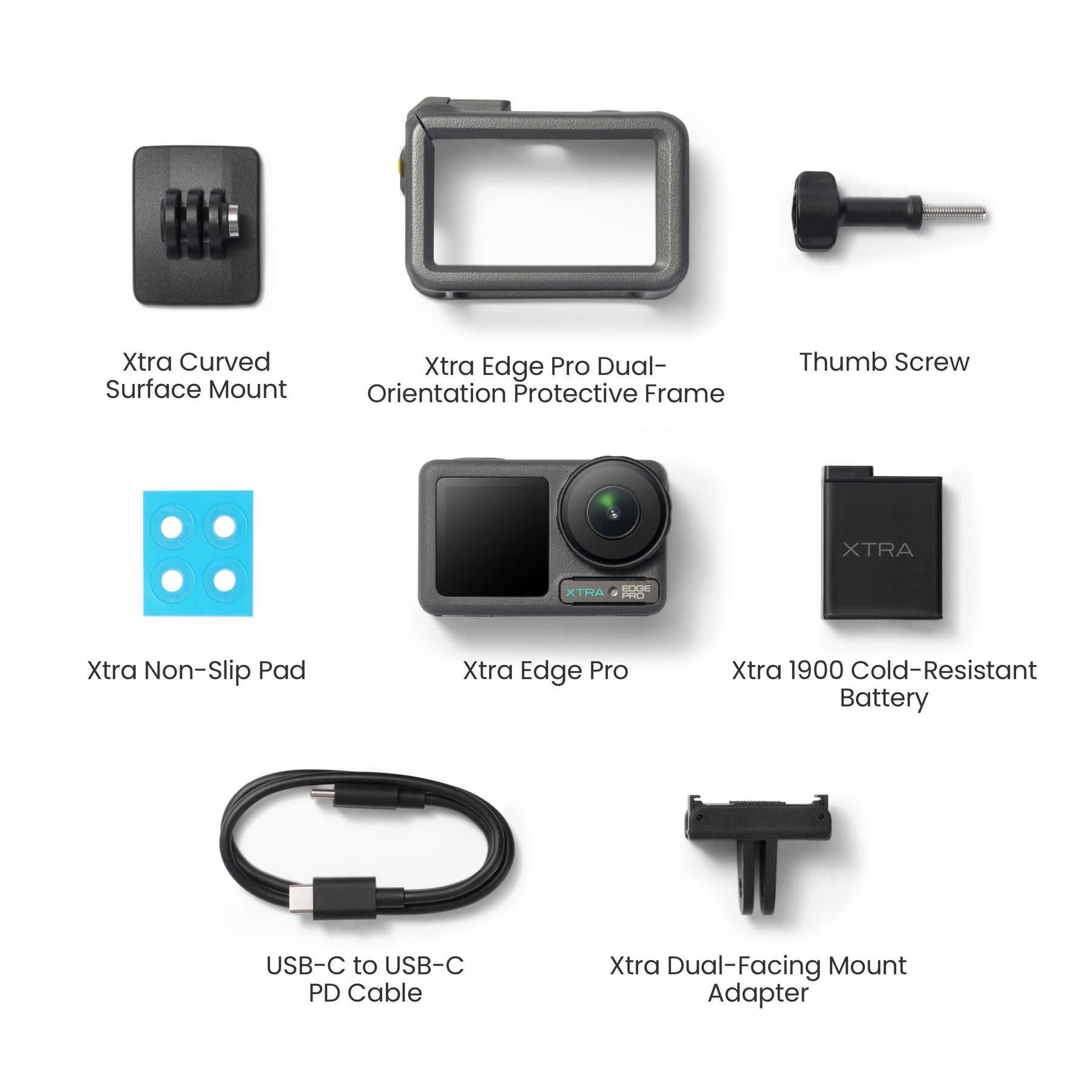 Xtra Edge Pro 4K Action Camera | 1/1.3