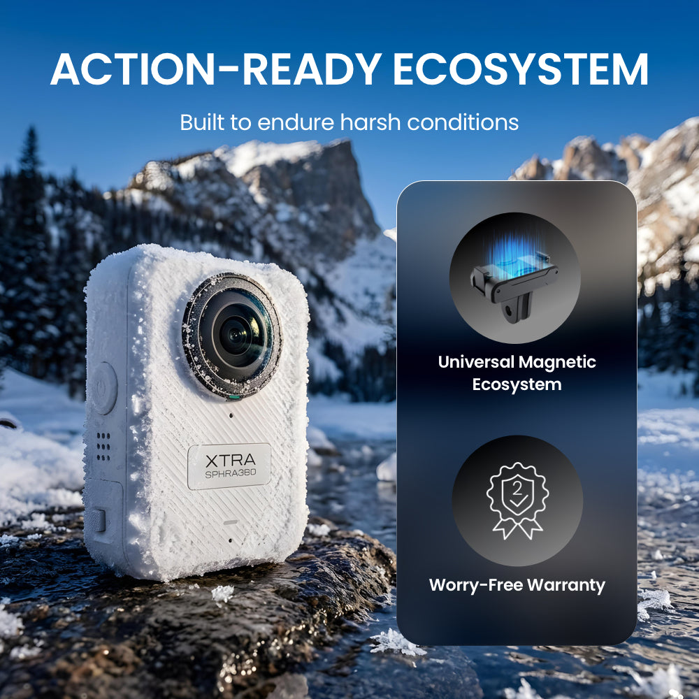 Xtra 360 true 8K panoramic action camera - product image 7