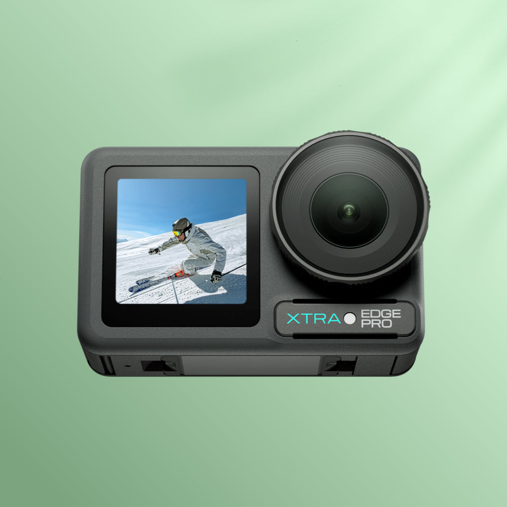 Xtra Edge Pro: 4K Action Camera With 1/1.3" Sensor & Night View